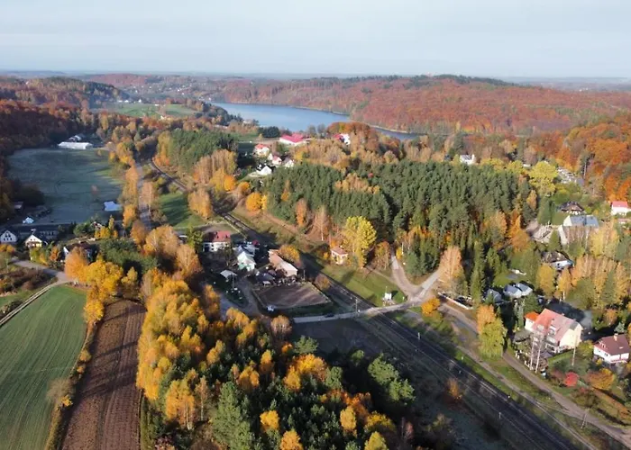 Pod Skarpa Z Balia Wiezyca Apartmán Szymbark (Pomerania)